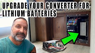 Installing a WF8955ADMBA converter in your RV to charge Lithium batteries [upl. by Bruni]