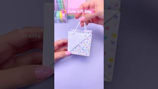 How to make gift bag shorts diy craft handmade art papercraft gift giftideas innovacrafts [upl. by Isidora518]