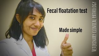 Fecal floatation technique [upl. by Teerpnam613]