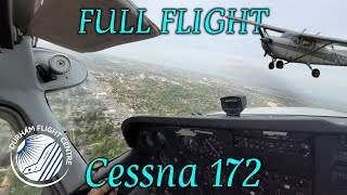 Full Flight in a Cessna 172  Viper Aviation [upl. by Alvira]