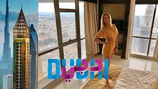 GEVORA Hotel DUBAI Room Review  The Tallest Hotel In The World [upl. by Navillus]