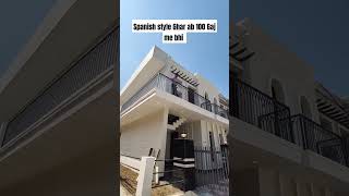 Corner house front elevation design  luxury house design shortsvideo [upl. by Wills]