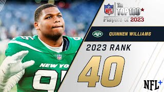 40 Quinnen Williams DT Jets  Top 100 Players of 2023 [upl. by Pang]