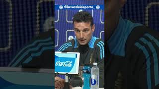 🐂 Scaloni habló sobre la posibilidad de que Lautaro gane el BDO scaloni argentina balondeoro [upl. by Moses]