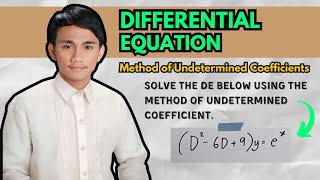 Differential Equations Method of Undetermined Coefficients example [upl. by Anivle]