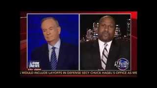 Tavis Smiley Challenges OReilly On Black Crime Lets Arm Every Black Person See What NRA Thinks [upl. by Arac]