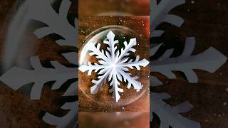 Snowflake video3bpaper craft snowflakes papercrafts ideas easy preschool christmas decoration [upl. by Adnolehs]