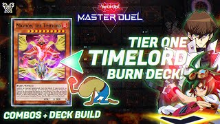 BEST Timelord Burn Deck  Decklist  Archetype BREAKER  YuGiOh Master Duel [upl. by Alina]