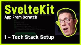 Sveltekit Full Project 1  Setting up SvelteKit Firebase amp Vercel [upl. by Mulac]