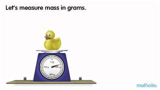 Grams and kilograms  measurement lesson for 3rd grade [upl. by Berta586]