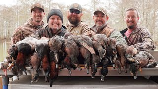 2 Hours of INCREDIBLE Limits and Louisiana Duck Hunts to Fall Asleep To [upl. by Crudden796]