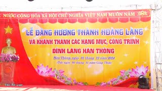 Lễ dâng hương thành hoàng làng Đình Hàn Thông xã Mỹ Thuận thành phố Nam Định năm 2024 [upl. by Renaldo]