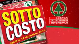 Volantino Offerte DESPAR EUROSPAR INTERSPAR n 252016  SOTTOCOSTO dall8 al 17 dicembre 2016 [upl. by Nightingale]