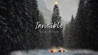 Invisible Zara Maria Larsson Lyric Video [upl. by Ricarda]