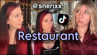 snerixx restaurant stories TikTok video compilation [upl. by Mcgean]