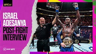 Revenge is served Alex Pereira v Israel Adesanya  UFC 287 post fight interview with Joe Rogan [upl. by Jarrid]