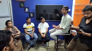 spoken English class in patna Abhilesh sirs ENGLISHCOM Debate class in patna [upl. by Asoral]