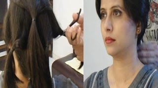 Vidyas second haircut after Haircut Stories Epi  2 [upl. by Alejandrina]