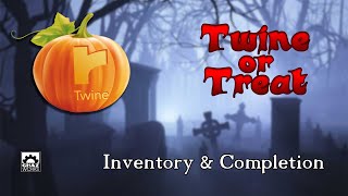 Twine23 SugarCube234 Tutorial  Inventory amp Completion 7 [upl. by Tnomal879]