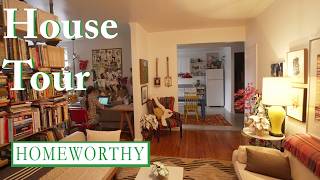 HOUSE TOUR  An Artists Whimsical DIYFilled Home in Brooklyn [upl. by Geesey92]