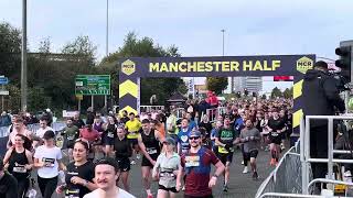 Manchester Half Marathon Purple Wave Start 13 October 2024 an amazing sight… [upl. by Chicky]