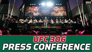 Full UFC 306 Press Conference  UFC 306  MMA Fighting [upl. by Madi]