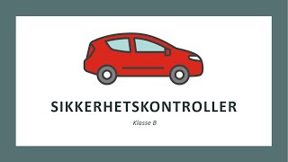 Klasse B Sikkerhetskontrollspørsmål  Alt du trenger å vite om sikkerhetskontrollspørsmål [upl. by Azeret323]