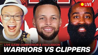 Warriors vs Clippers Live Game Companion and Discussion [upl. by Ilojna864]