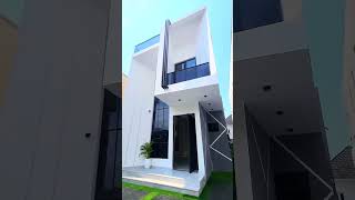 TASTEFULLY BUILT 5 BEDROOMS CONTEMPORARY DETACHED DUPLEX IN OSAPA LONDON LEKKI LAGOS 👉N450M [upl. by Leisam]