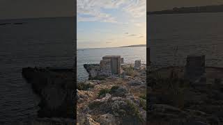 Pillboxes and other fortifications dominate the coast of Malta [upl. by Aikaz539]