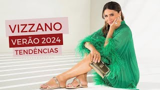 VIZZANO COLEÃ‡ÃƒO VERÃƒO 2024  CALÃ‡ADOS E TENDÃŠNCIAS VERÃƒO 2024 VIZZANO SAPATOS [upl. by Llekim251]