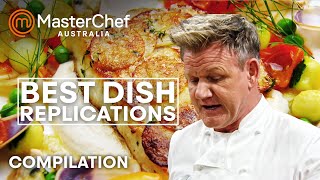 Best Dish Replications  MasterChef Australia  MasterChef World [upl. by Perry40]