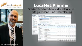 LucaNet Planner  Stärken und Schwächen in der integrierten Erfolgs Finanz amp Bilanzplanung [upl. by Ellennoj857]