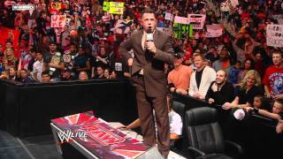 Raw  Michael Cole reveals the postponement of quotThe Michael Cole Challengequot [upl. by Eenyaj]