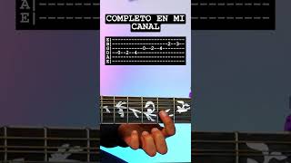 Escala de RE y 3 Adornos Faciles  Guitarra Tutorial  TABS [upl. by Ahsinal]