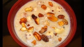 Makhane Ki Kheer  Makhane Ki Kheer Kaise Banaye By Sanjeev Kapoor  Kheer Recipe  Quick Chef [upl. by Cross]