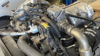 2018 Duramax L5P cab off for engine replacement [upl. by Fitzgerald954]