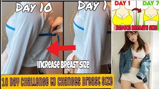 Top Exercise to reduce Breasts size  10 day challenge to reduce Breasts size at Home [upl. by Odlabso211]