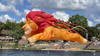 Disney KiteTails at Disneys Animal Kingdom  The Lion King Performance [upl. by Faun]