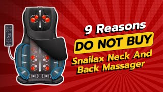 DONT BUY Snailax Neck and Back Massager Until You Watch THIS 😱💔 [upl. by Warenne]