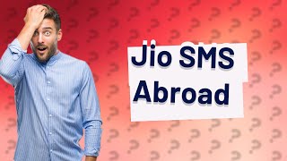 Can Jio receive SMS without international roaming [upl. by Gavrilla]