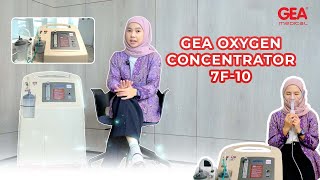 GEA OXYGEN CONCENTRATOR 7F10 [upl. by Ralaigh]