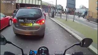 Riding through Rotherhithe tunnel part 2 biker motorcycle triumph trident [upl. by Rajiv]