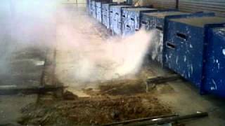 GALVANIZING WHITE FUME EXTRACTION BY GALCON ENGG AT TATA 3GP [upl. by Daniele]