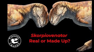 Jurassic World Dominion Skorpiovenator Real or Made Up Dinosaur [upl. by Keynes389]