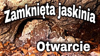 Pierwsze otwarcie wejścia do jaskini Kto kiedy i po co zamknął jaskinie [upl. by Ludwog]