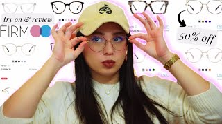 Unboxing amp Review Stylish Prescription Glasses  Makeup Tips for Eyeglass Wearers Firmoo [upl. by Mcneil822]