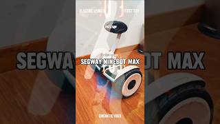 First Try Segway Ninebot MaxEVSegwayNinebotSegwayNinebotMaxElectricVehicle [upl. by Etat]