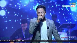 Nungshibi  🎤 Arbin Soibam with Blue Band  Manipur Sangai Festival 2017 [upl. by Inhoj369]