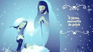 Ô JÉSUS MERVEILLE DE GRÂCE  Nouvelle chanson de Noël  Jeanne Robert [upl. by Murtha]